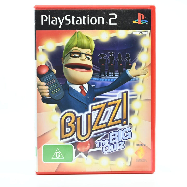 Buzz The Big Quiz - Sony Playstation 2 / PS2 Game - PAL - MINT DISC!