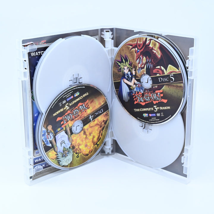 SIGNED! Veronica Taylor, Eric Stuart Yu-Gi-Oh! The Complete 3rd Season Region 1