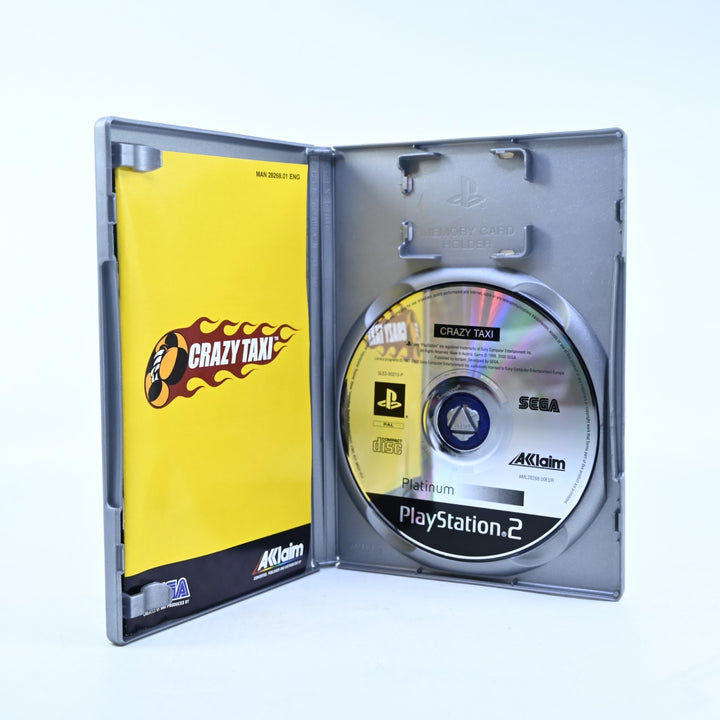 Crazy Taxi - Sony Playstation 2 / PS2 Game + Manual - PAL - MINT DISC!