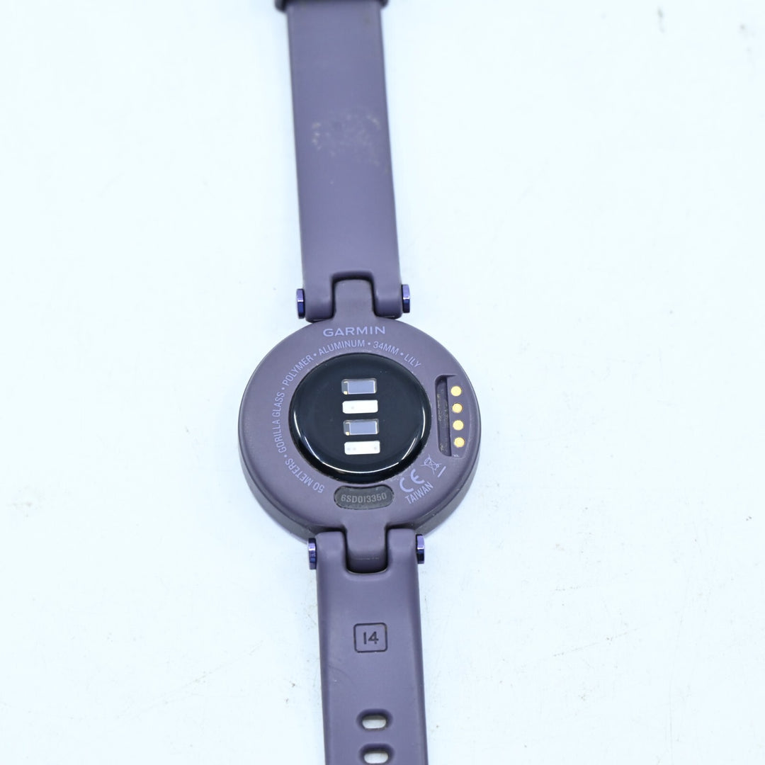 Garmin Lily Midnight Deep Orchid Fitness Watch 6SD0I3350 - Misc / Watch