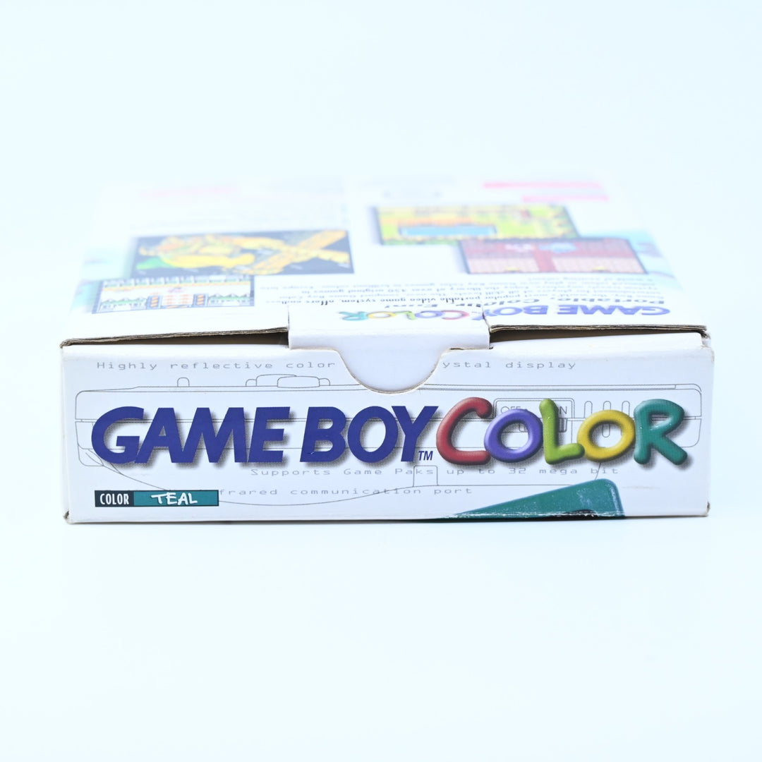 Teal Nintendo Gameboy Color Boxed Console - AUS PAL - FREE POST!
