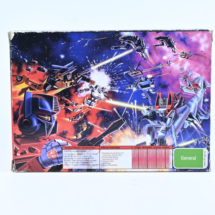 Transformers - Complete Collection - 17 Discs - Region  4 - DVD Boxset