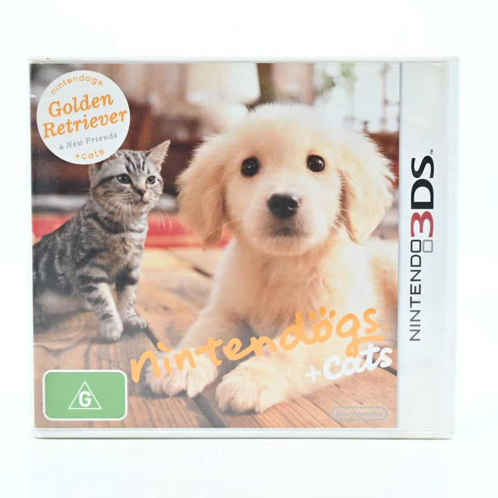 Nintendogs + Cats: Golden Retriever & New Friends - Nintendo 3DS Game - PAL