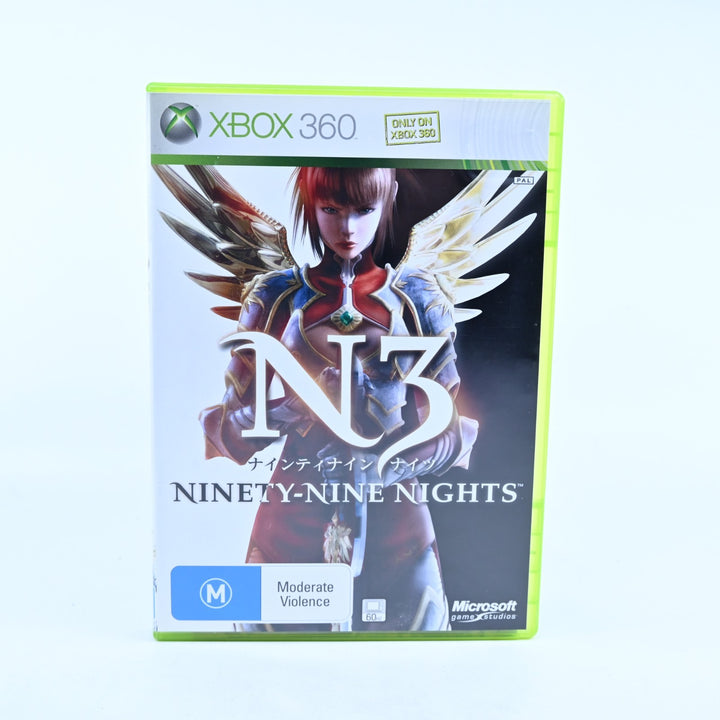 N3: Ninety Nine Nights - Xbox 360 Game + Manual - PAL - MINT DISC!