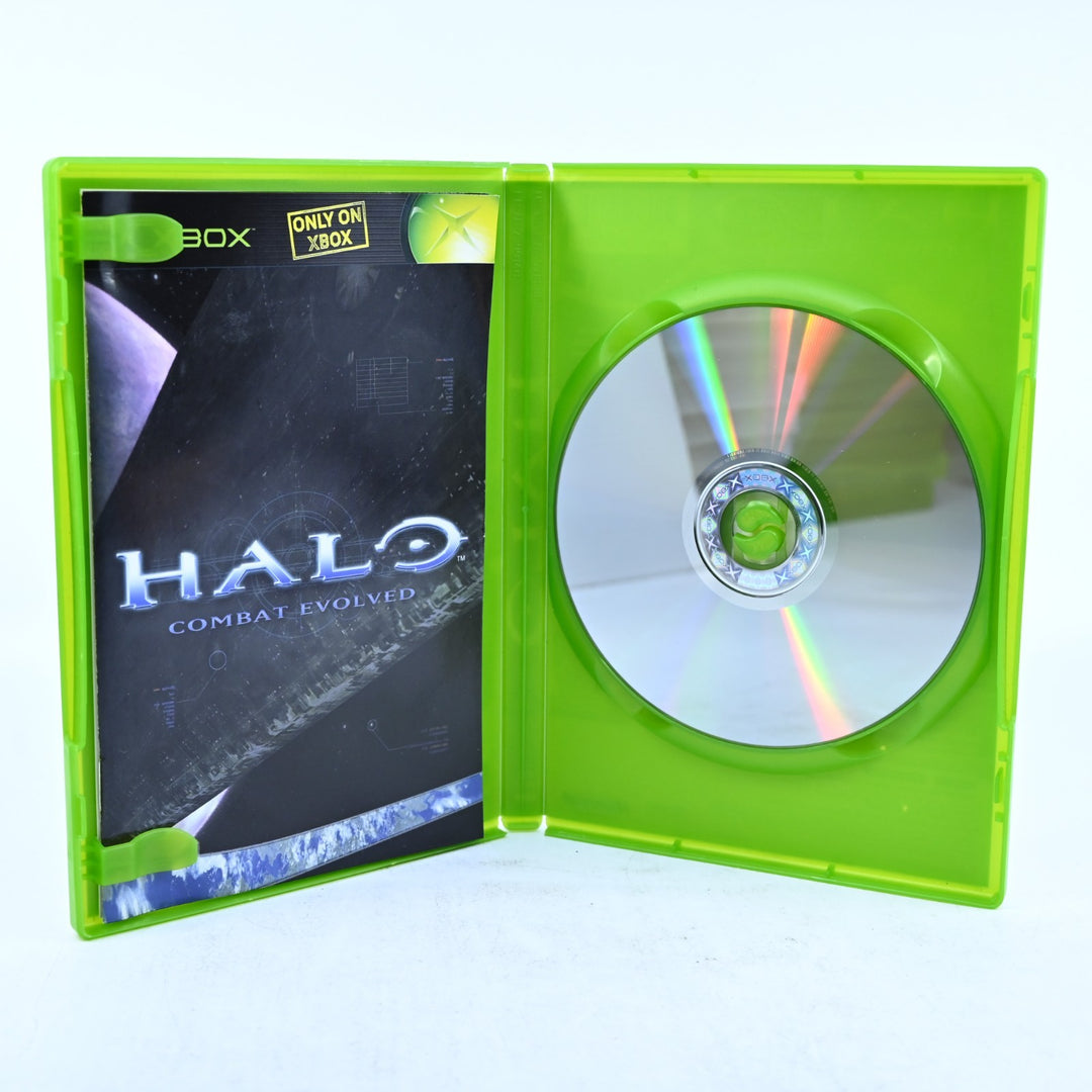 Halo: Combat Evolved - Original Xbox Game + Manual - PAL - MINT DISC!