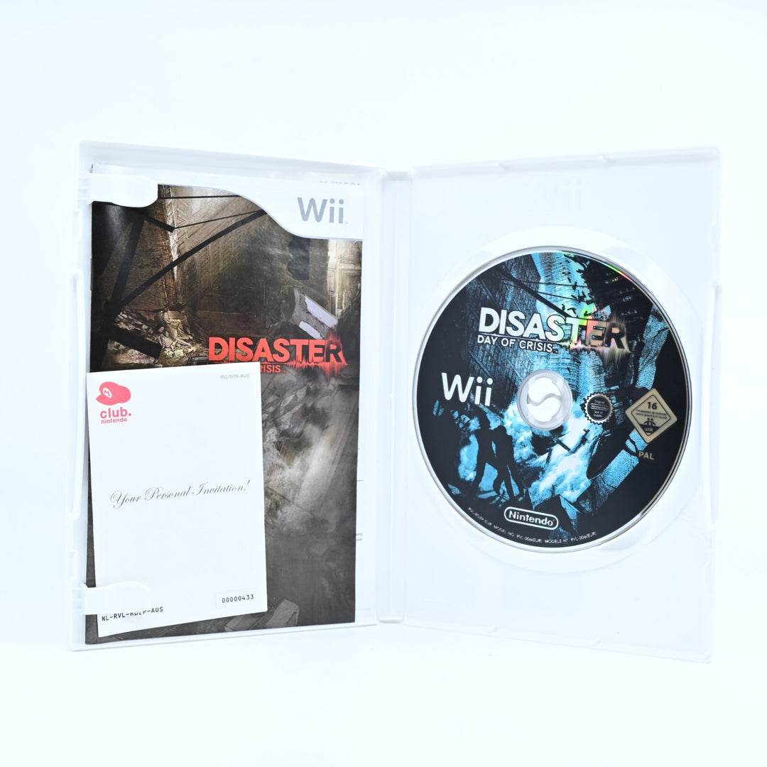 Disaster: Day of Crisis - Nintendo Wii Game + Manual - PAL