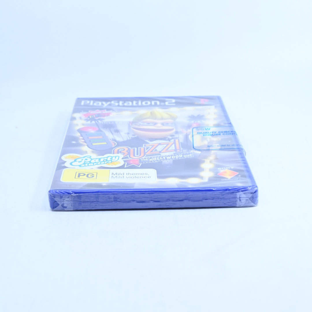 Buzz! The Hollywood Quiz - SEALED! - Sony Playstation 2 / PS2 Game - PAL