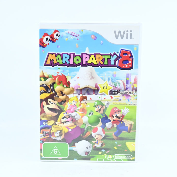 Mario Party 8 - Nintendo Wii Game + Manual - PAL - MINT DISC!