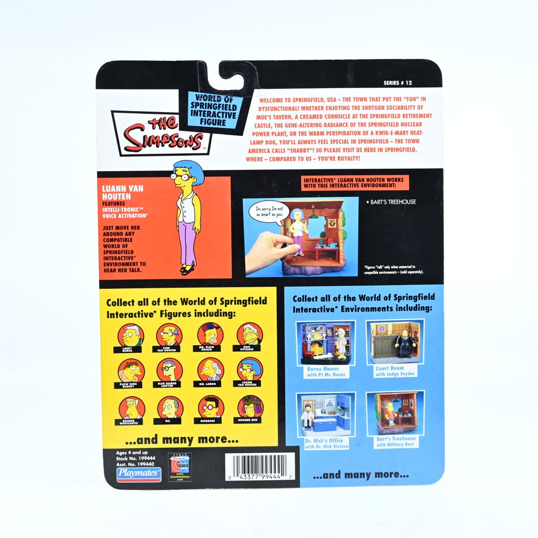 Luann Van Houten - Simpsons Intelli-Tronic Voice Activation Toy - Playmates