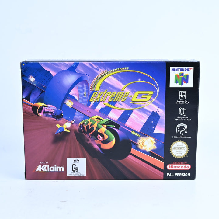 Extreme-G - N64 / Nintendo 64 Boxed Game - PAL - FREE POST!