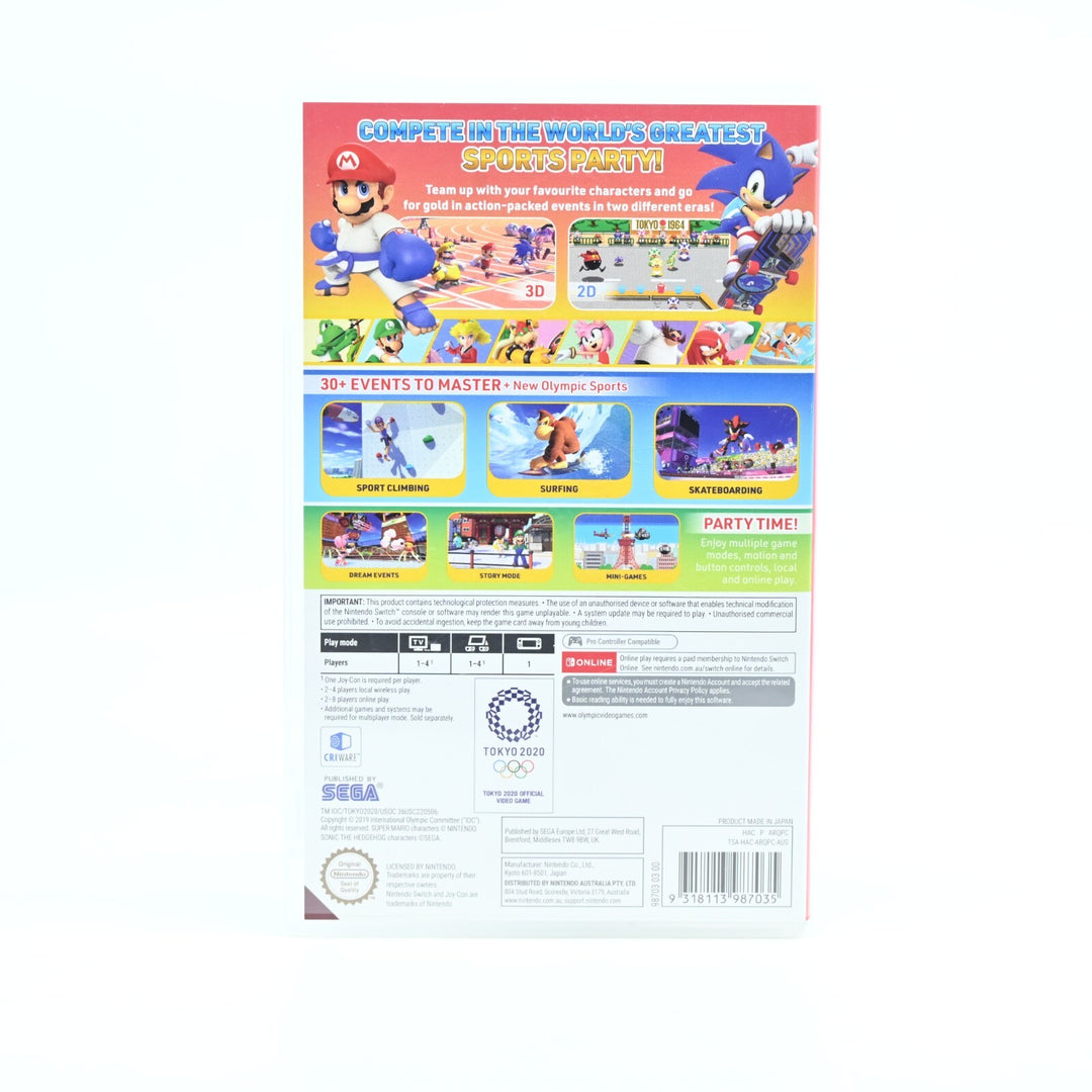 Mario & Sonic at the Olympic Games Tokyo 2020 - Nintendo Switch Game
