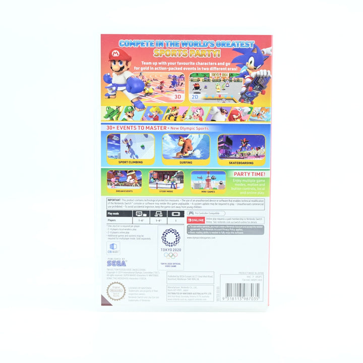 Mario & Sonic at the Olympic Games Tokyo 2020 - Nintendo Switch Game