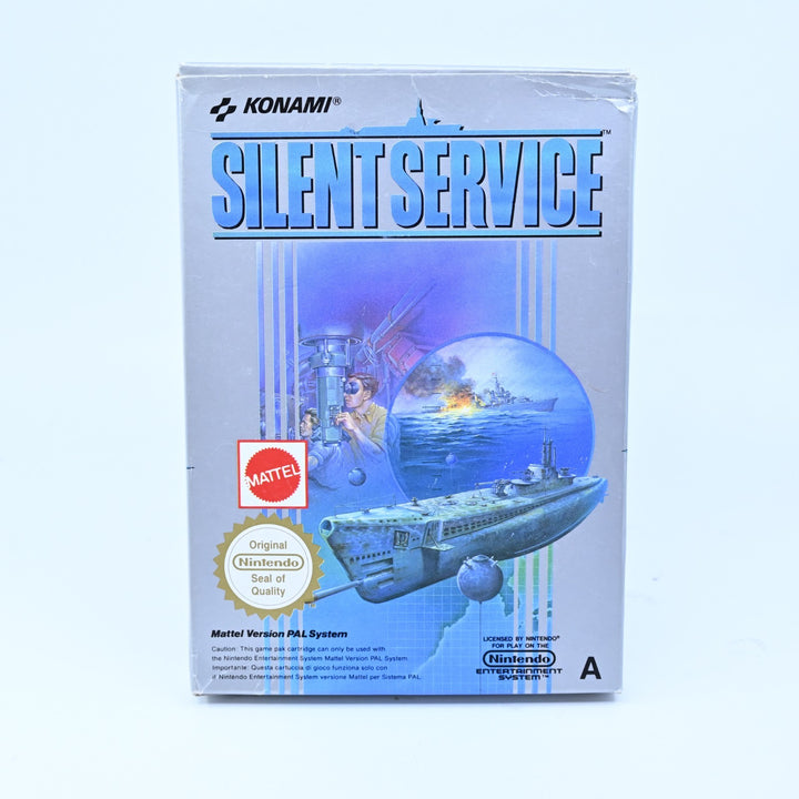 Silent Service - Nintendo Entertainment System / NES Boxed Game - PAL