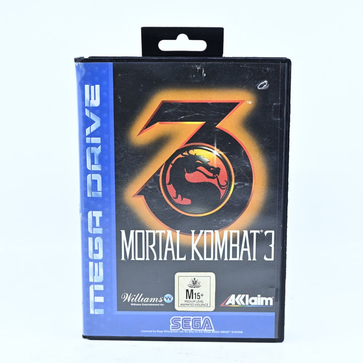 Mortal Kombat 3 - Sega Mega Drive Game - PAL - FREE POST!