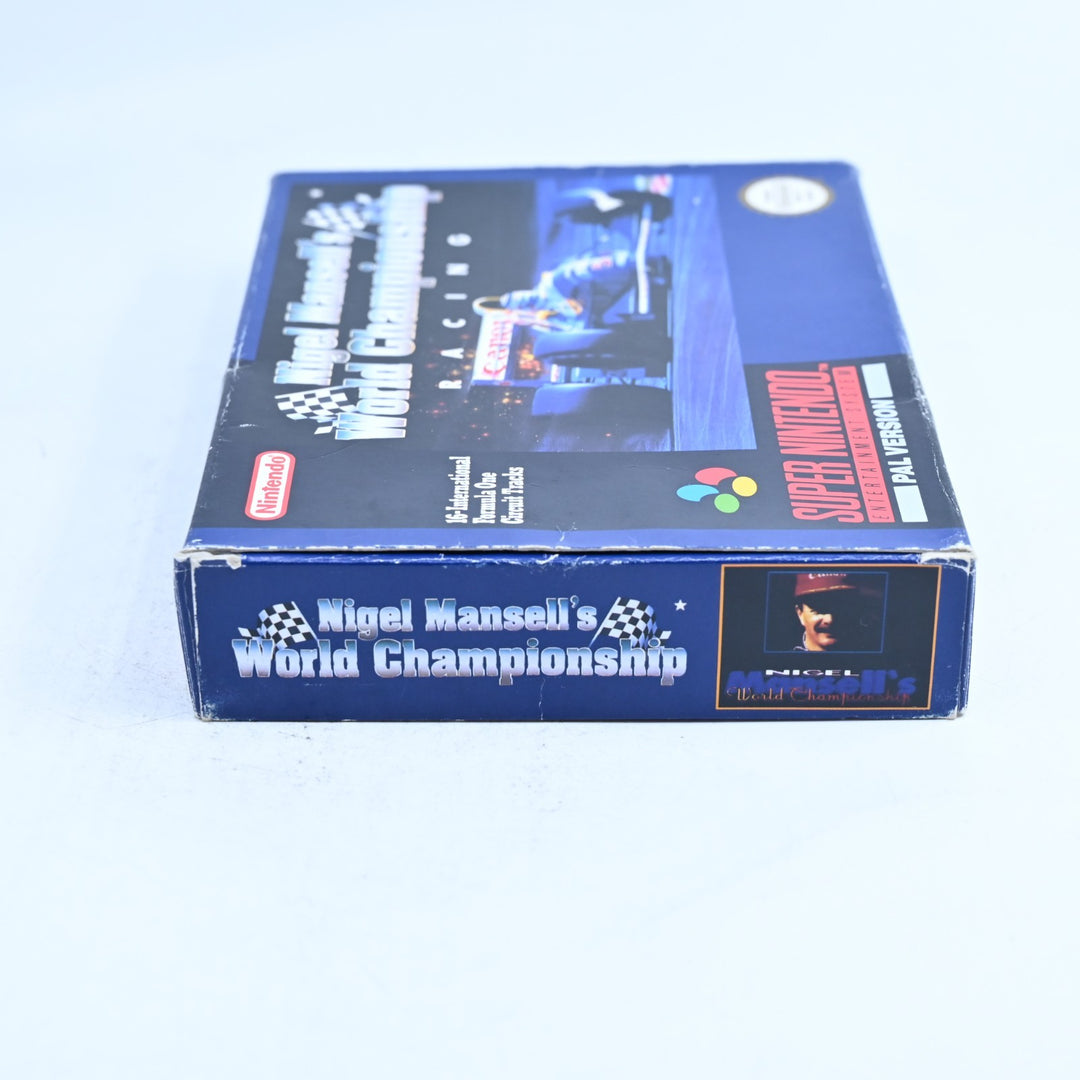 Nigel Mansell's World Championship Racing - Super Nintendo / SNES Boxed Game