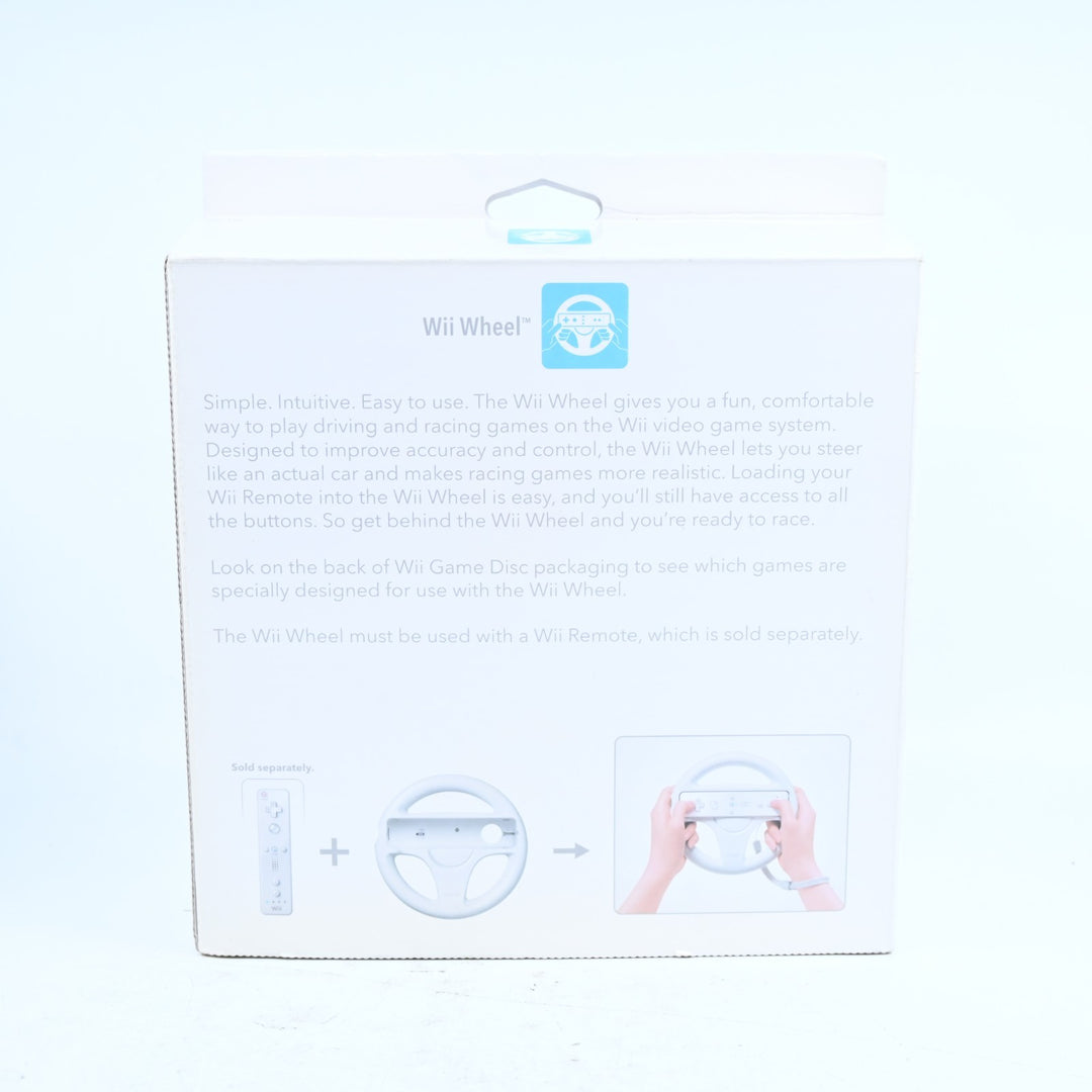 Wii Wheel - Nintendo Wii Boxed Accessory - PAL - FREE POST!