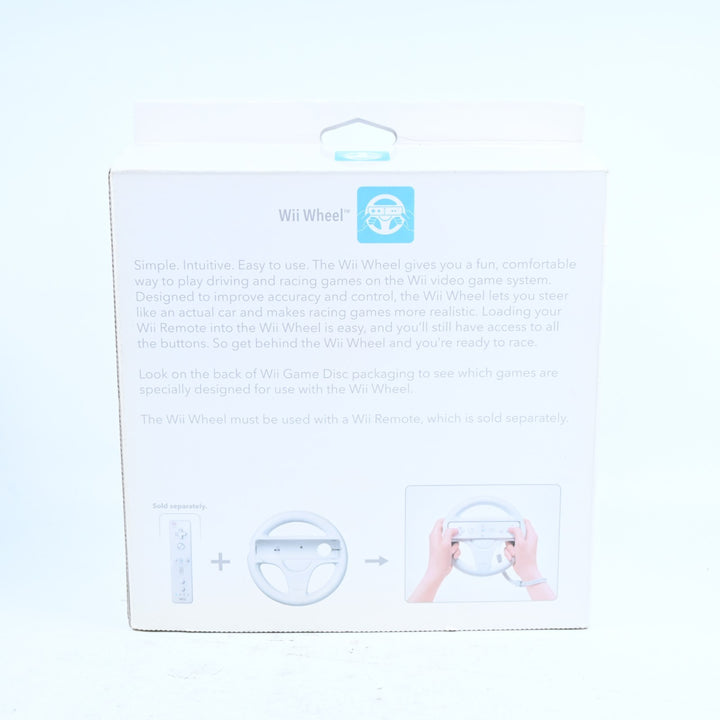 Wii Wheel - Nintendo Wii Boxed Accessory - PAL - FREE POST!