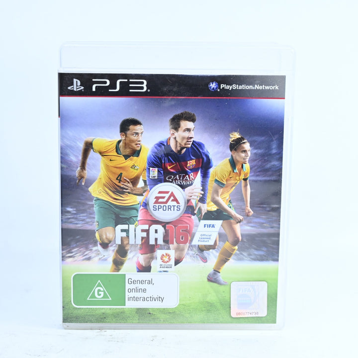 FIFA 16 - Sony Playstation 3 / PS3 Game + Manual - FREE POST!