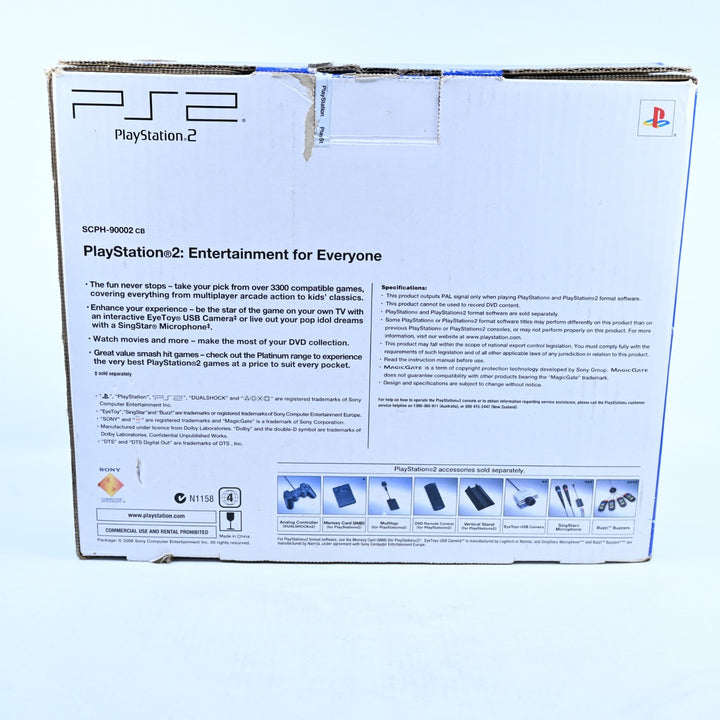 Charcoal Black - PS2 Slim Boxed Console - SCPH-90002 - AUS PAL - FREE POST