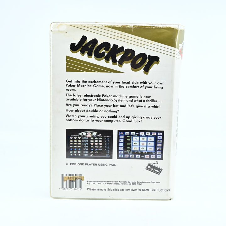 Jackpot  - Piggy Back Cartridge - H.E.S / NES Game - PAL