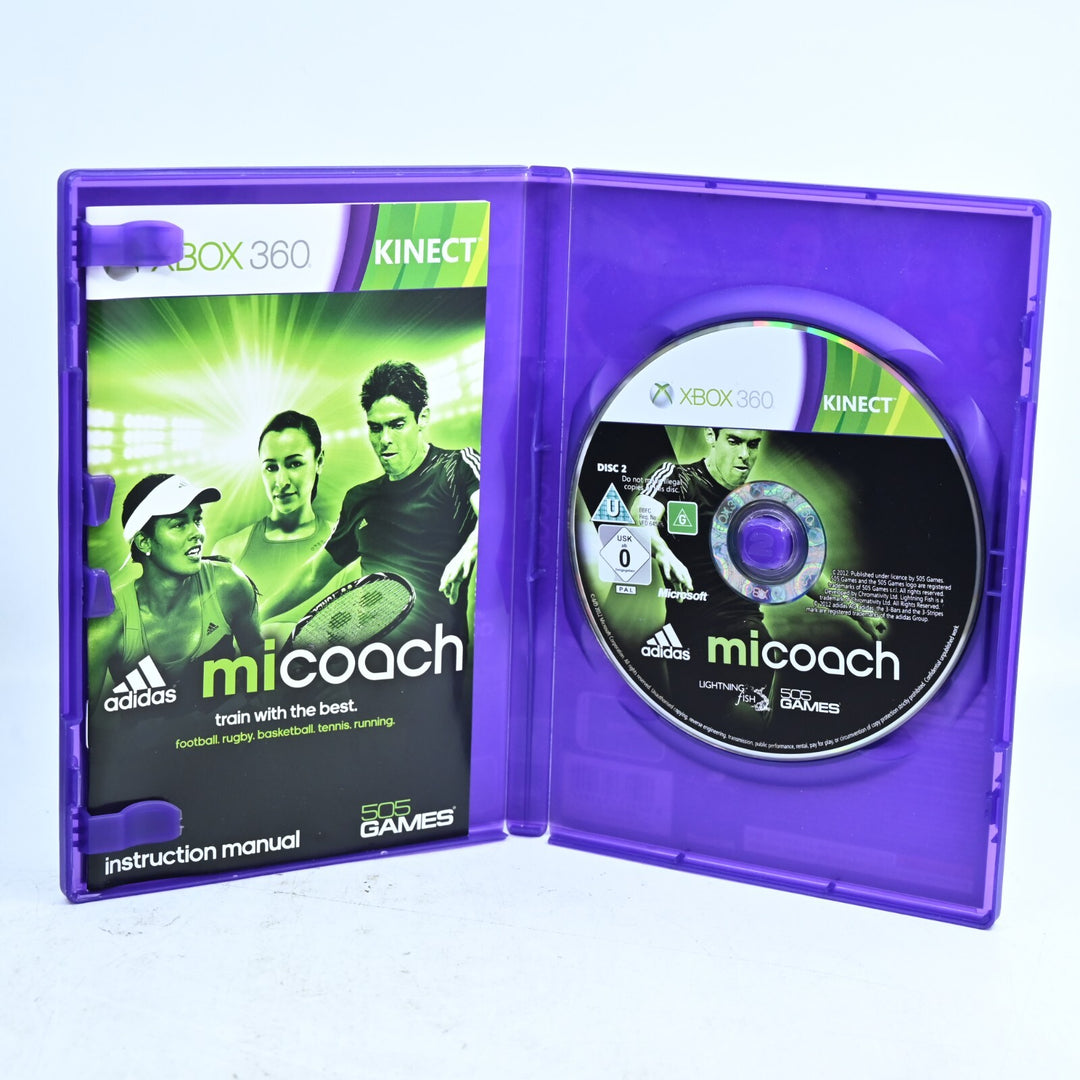 Adidas MiCoach - Xbox 360 Game + Manual - PAL