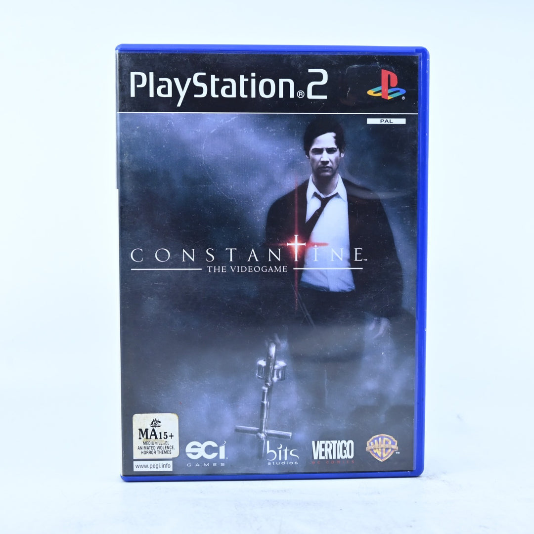 Constantine - Sony Playstation 2 / PS2 Game + Manual - PAL - MINT DISC!