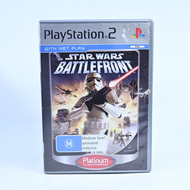 Star Wars Battlefront - PS2 Game - No Manual - PAL - MINT DISC!