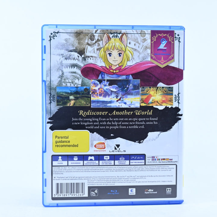 Ni no Kuni II: Revenant Kingdom - Sony Playstation 4 / PS4 Game - MINT DISC!
