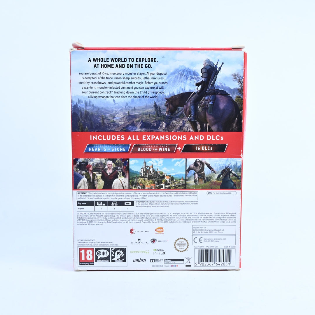 The Witcher Wild Hunt - Complete Edition - Nintendo Switch Game - FREE POST!