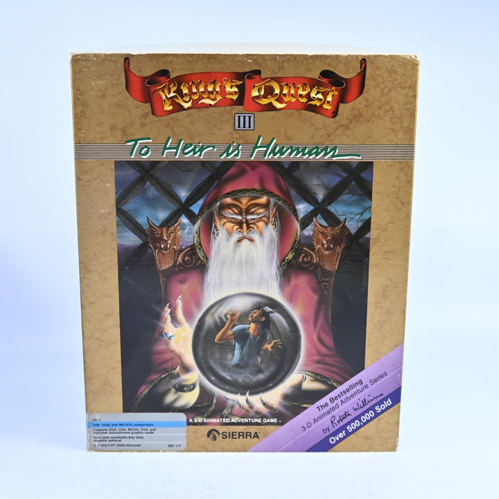 Kings Quest III: To Heir is Human - IBM Tandy Game/ MS-DOS Game / PC Game