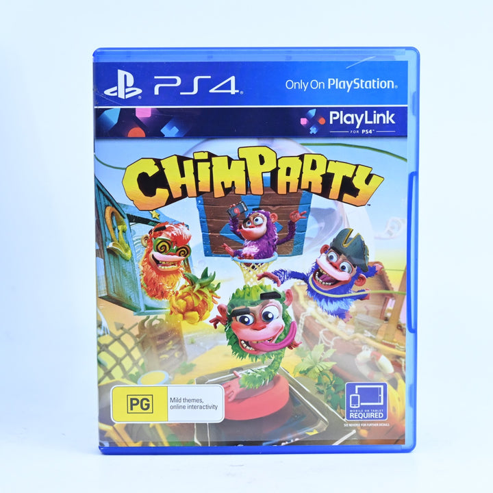 Chimparty - Sony Playstation 4 / PS4 Game - FREE POST!