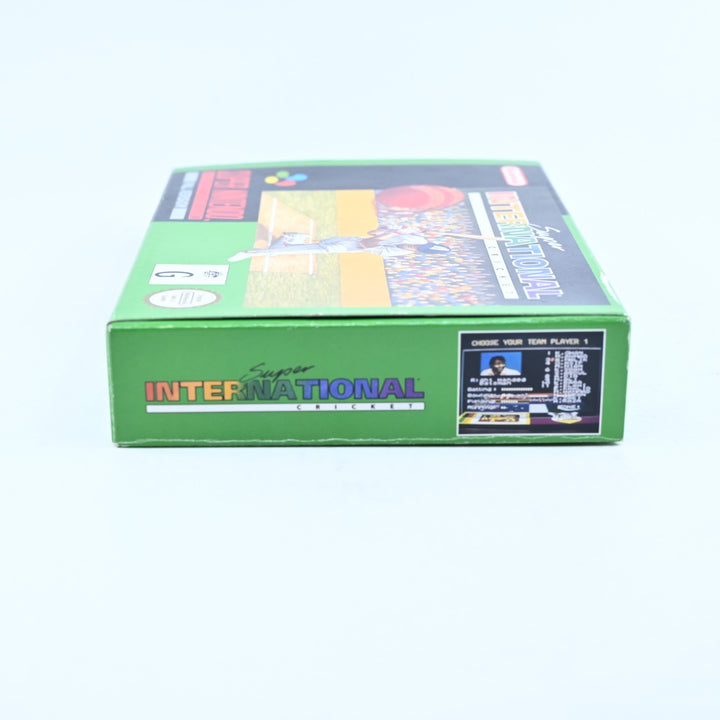 Super International Cricket - Super Nintendo / SNES Boxed Game - PAL