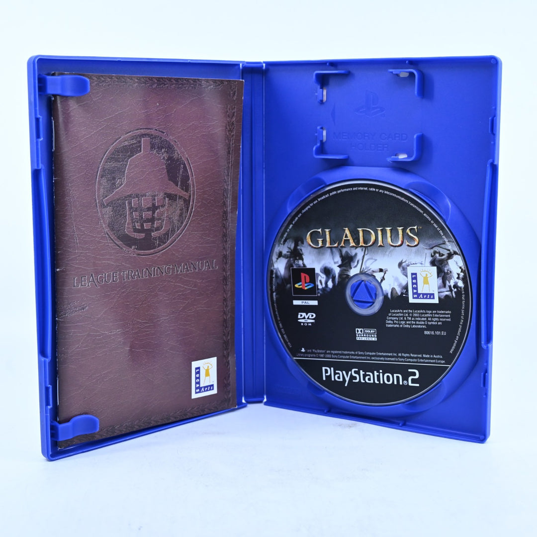 Gladius - Sony Playstation 2 / PS2 Game + Manual - PAL - MINT DISC!