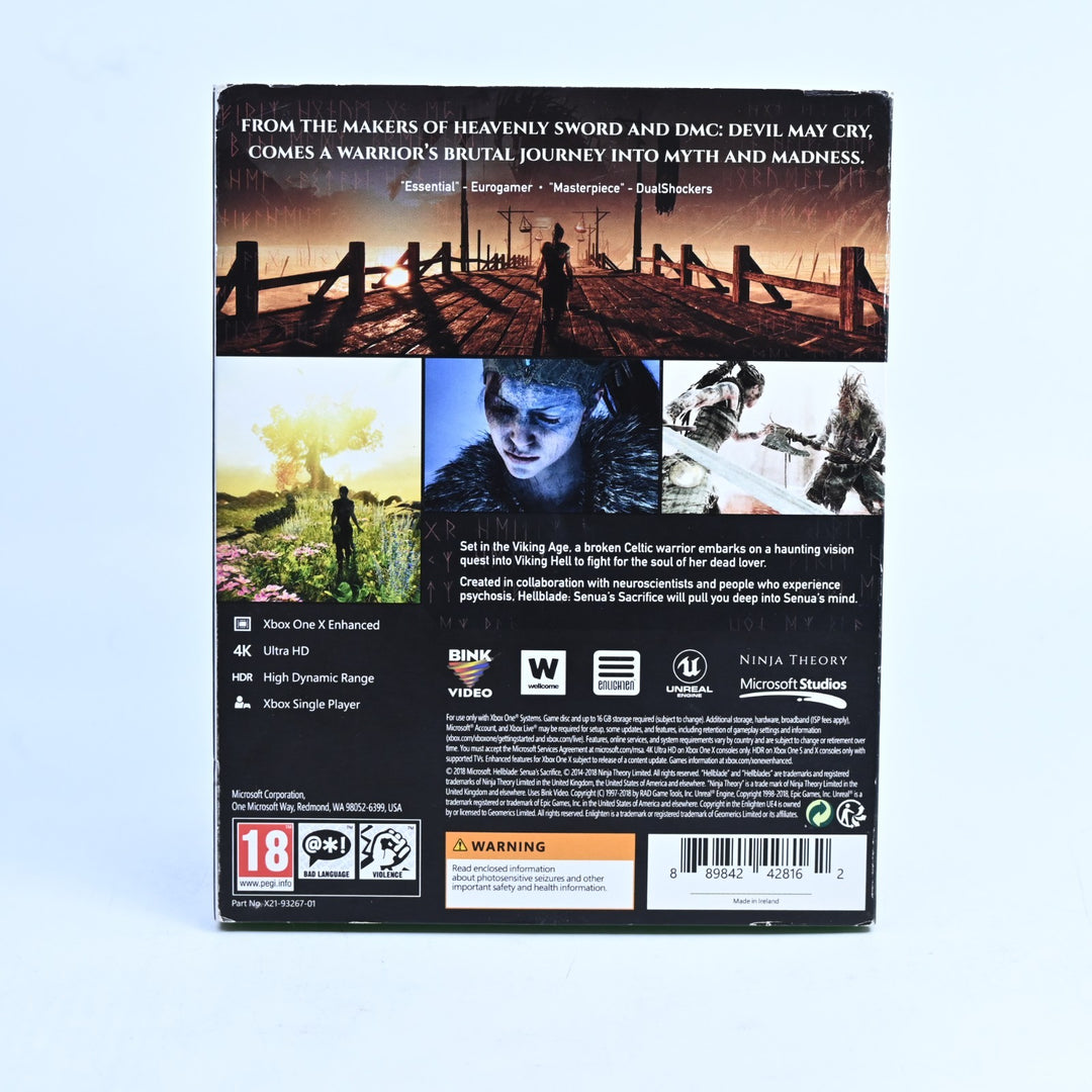 Hellblade: Senua's Sacrifice - Xbox One Game - PAL - FREE POST!