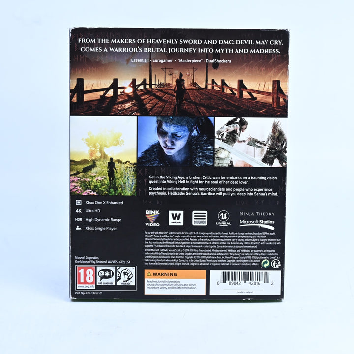 Hellblade: Senua's Sacrifice - Xbox One Game - PAL - FREE POST!