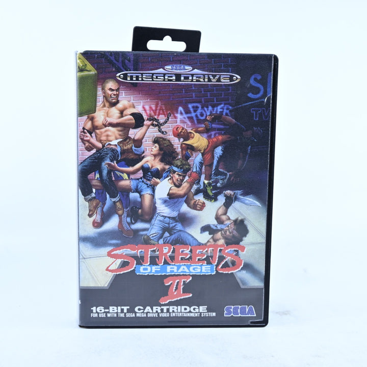 Streets of Rage II - Sega Mega Drive Game - No Manual - PAL - FREE POST!