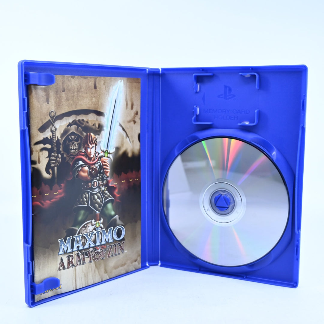 Maximo vs Army of Zin - Sony Playstation 2 / PS2 Game + Manual - PAL - MINT DISC