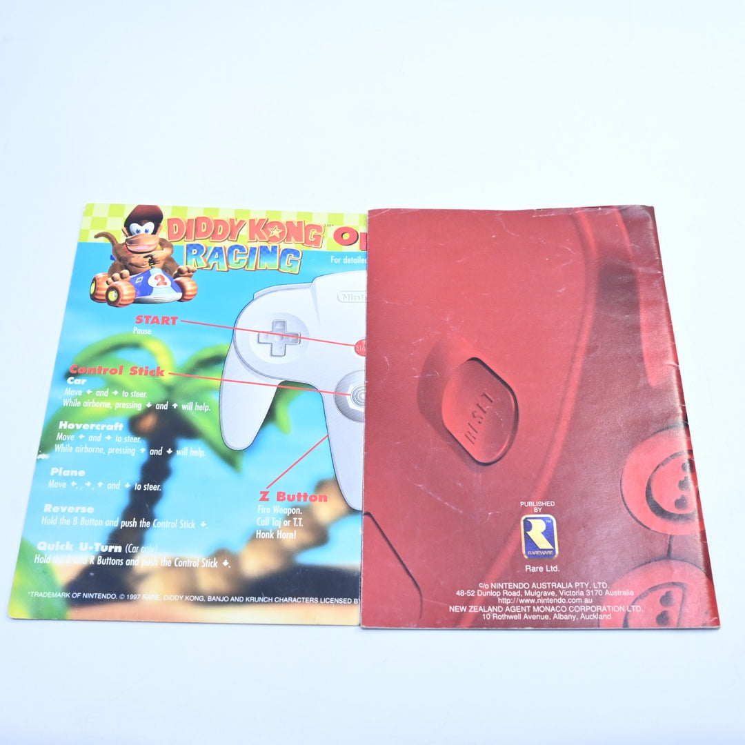 Diddy Kong Racing - N64 / Nintendo 64 Boxed Game - PAL - FREE POST!