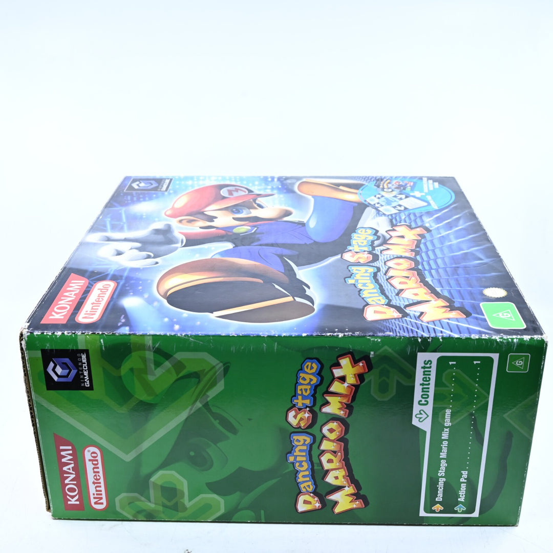 Dancing Stage Mario Mix with Dance Mat - Nintendo Gamecube Game + Manual - PAL