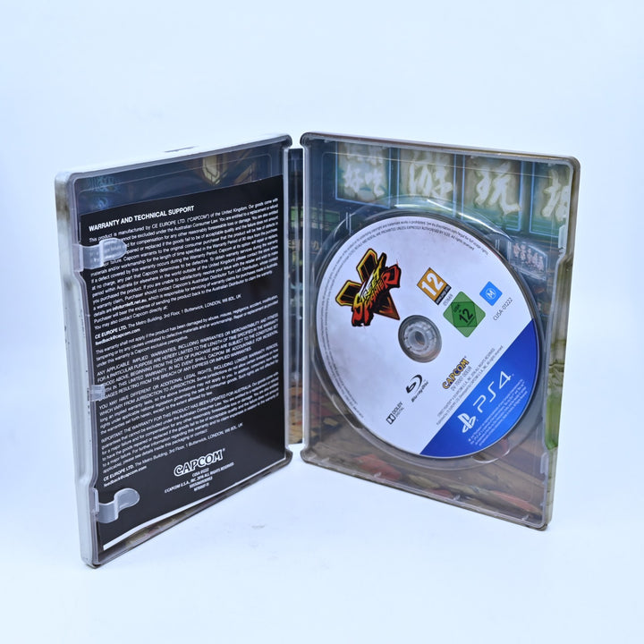 Street Fighter V - Steelbook - Sony Playstation 4 / PS4 Game - FREE POST!
