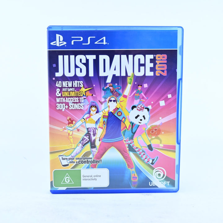 Just Dance 2018 - Sony Playstation 4 / PS4 Game - MINT DISC!