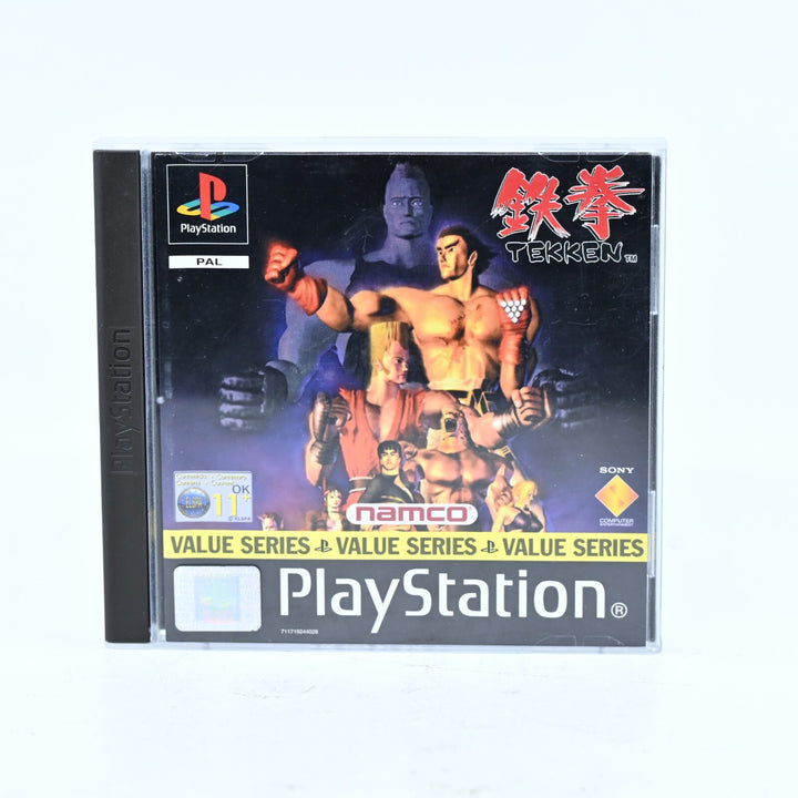 Tekken - Sony Playstation 1 / PS1 Game + Manual - PAL - MINT DISC!