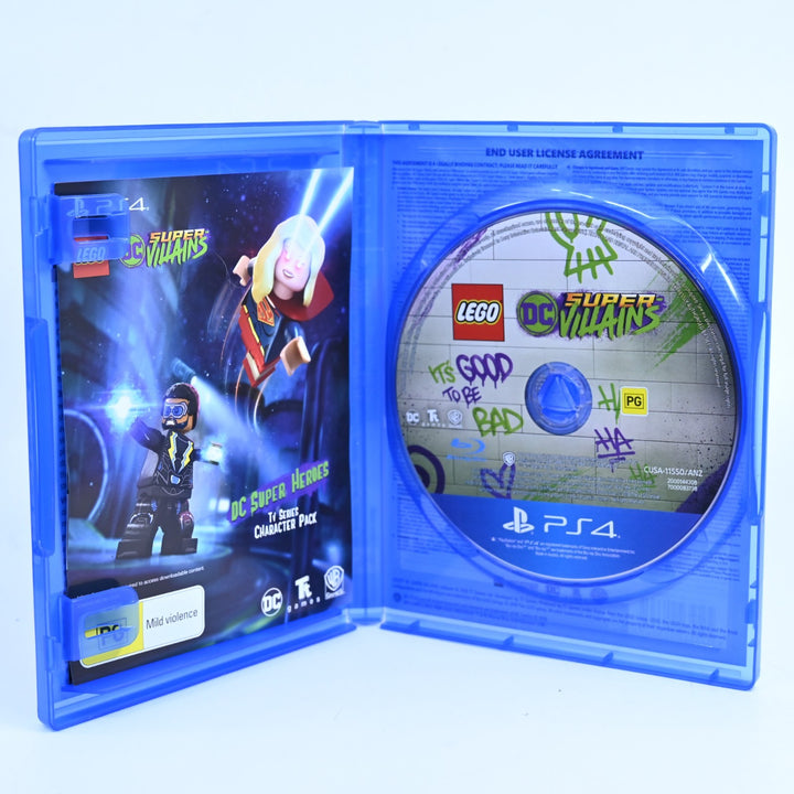 LEGO DC Super Villains - Sony Playstation 4 / PS4 Game - MINT DISC!