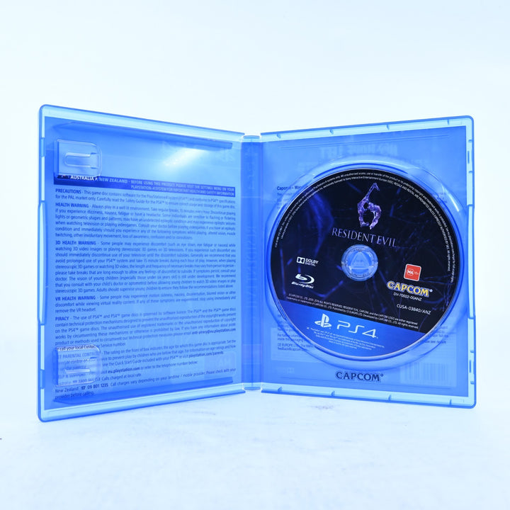 Resident Evil 6 - Sony Playstation 4 / PS4 Game - MINT DISC!