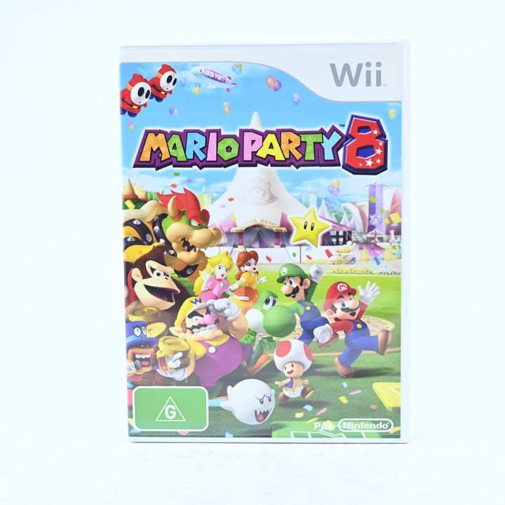 Mario Party 8 - Nintendo Wii Game + Manual - PAL - MINT DISC!