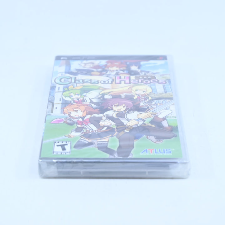 SEALED! Class of Heroes - Sony PSP Game + Manual - Region Free - FREE POST!