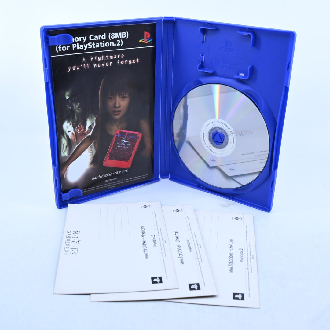 Forbidden Siren - Sony Playstation 2 / PS2 Game + Manual - PAL - MINT DISC!