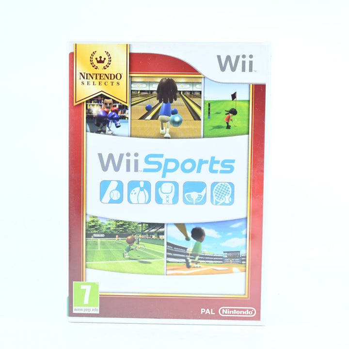 1st Print Wii Sports - No Manual - Nintendo Wii Game - PAL - MINT DISC!