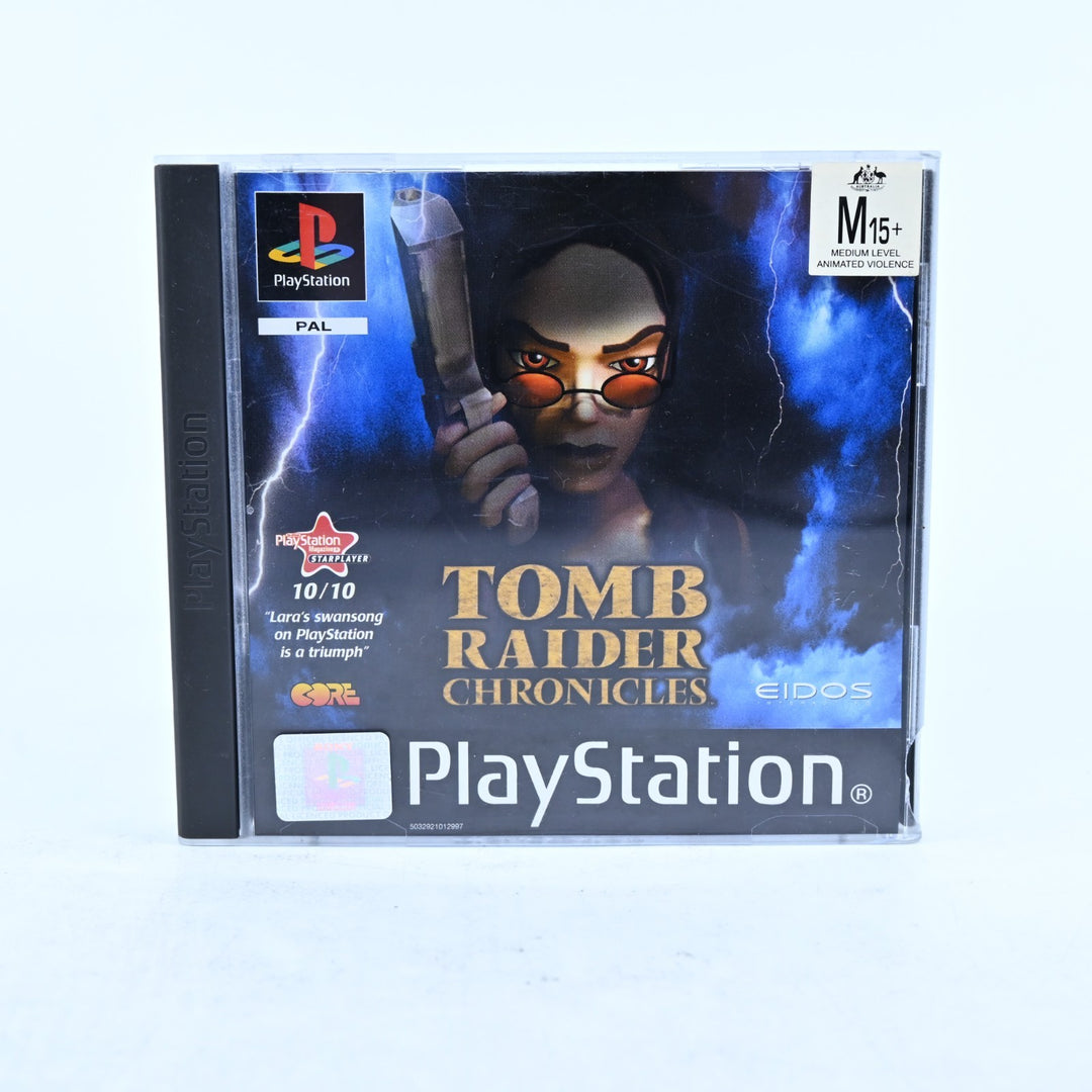 Tomb Raider Chronicles - Sony Playstation 1 / PS1 Game - No Manual - PAL