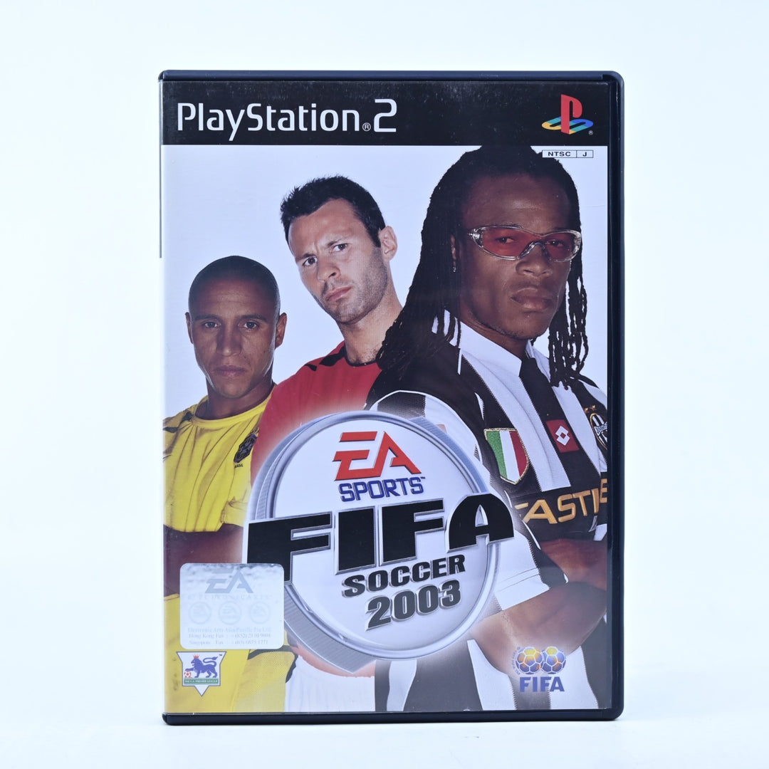 FIFA Soccer 2003 - Sony Playstation 2 / PS2 Game + Manual - NTSC-J - MINT DISC!